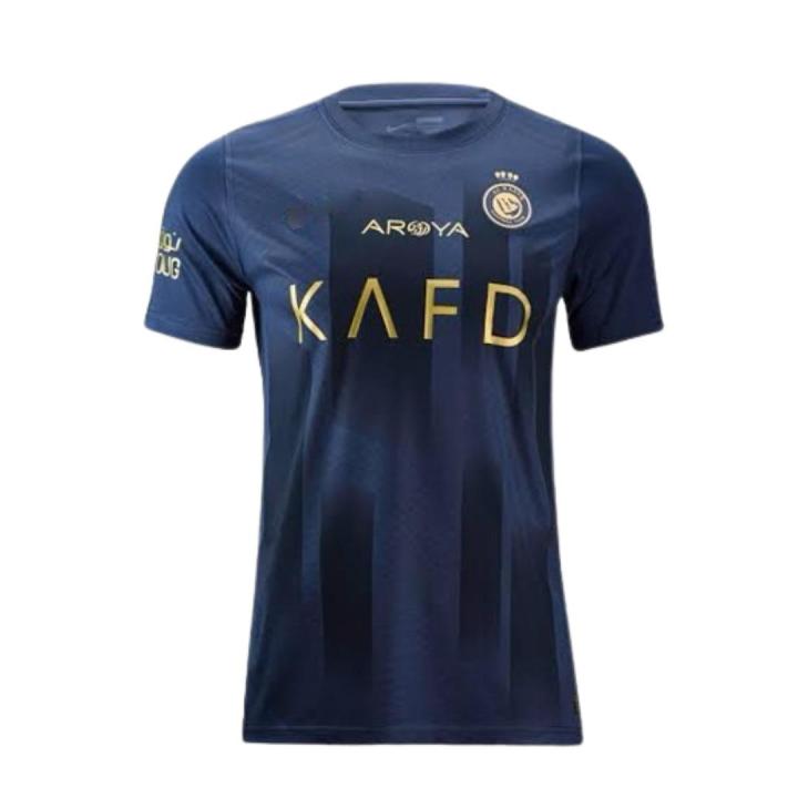 Original Ronaldo T-shirt Blue Al Nassr FC - Available