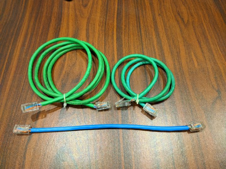 LAN Cable Cat 6 Ethernet Cable Fixed Connectors Internet Wire