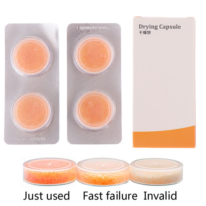 【Daily Necessities For Anyone Store】Hearing Aid Aids Drying Desiccant Dehumidifier Drying Pallet for IEC CIC Cochlear Implants IEM Earphones