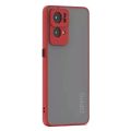 For OPPO Reno 7 Pro 5G - High Quality Matte PC Back Soft TPU Frame Shockproof Color Button with Camera Protection Lens Protection Camera Protective Back Cover Case Pouch For OPPO Reno 7 Pro 5G. 