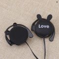 Cute Student Earphone Cartoon Animal Headset Hanging Ear Headphones Comfortable Mini Earbuds For Kid Girls Gift. 