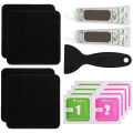 MeterMall Trampoline Patch Repair Kit Replacement Rectangular Repair Patches Repair Trampoline Mat For Fixing Most Types Of Holes. 