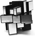 Orignal Mirror Cube 3x3 Stickerless Rubiks Cube 3D Puzzle Magic Cube Fast Speed Magic 3x3x3 Puzzle Toys, Mirror Blocks Cube Silver Cube 57mm for kids Fast Stress Relief Fidget Toys Game. 