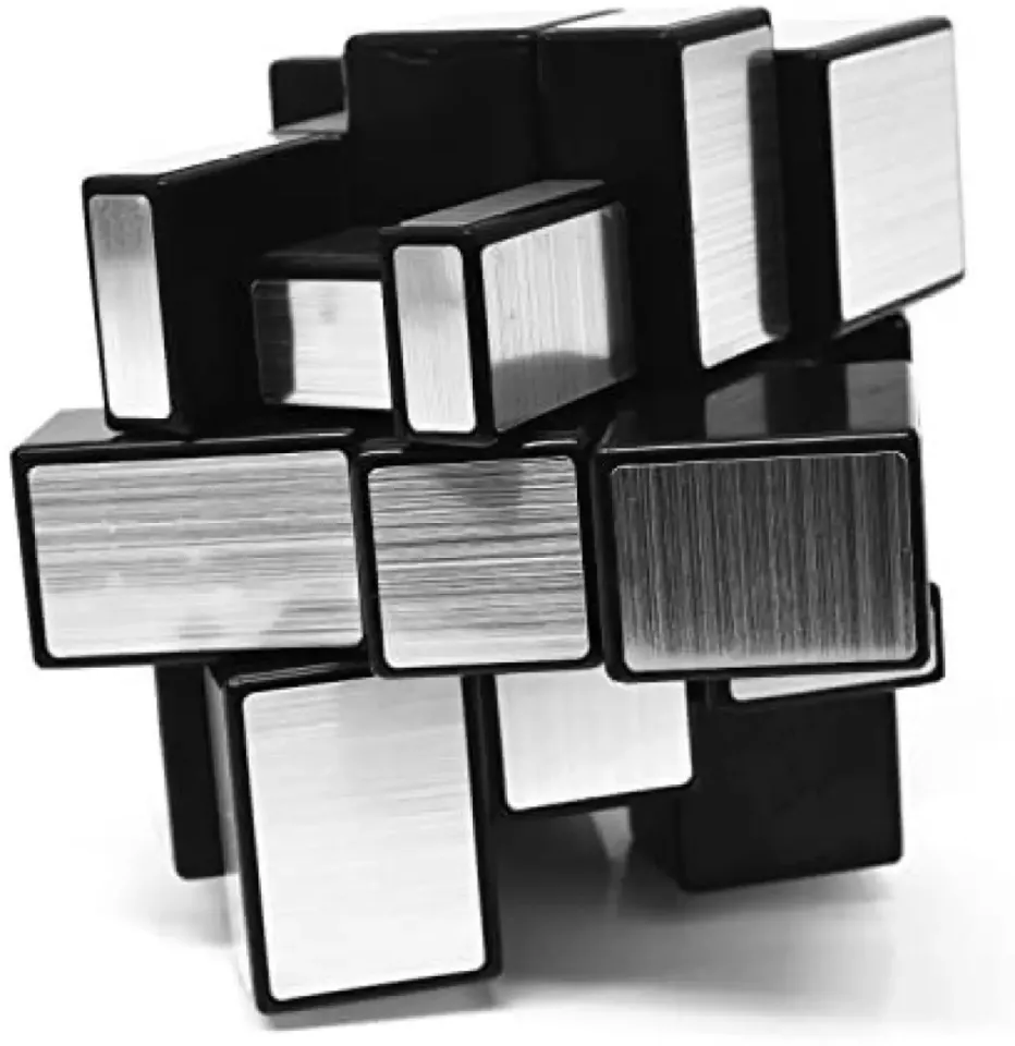 Orignal Mirror Cube 3x3 Stickerless Rubiks Cube 3D Puzzle Magic