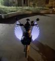 Motorcycle And Cars Angle Projection Wings Light Kit, Underbody WaterProof Ghost Shadow Light (2 Piece) | Wings Laser Fog Light For Bikes And Caars | Motorcycles LED light (12V, 5W) (Universal For Cars And Motorcyles) | Par Wali Light. 