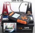 VRLA Graphene Battery Analyser | Lead Acid Battery Tester with 2.8 Inch LCD Screen, IR, SOH, CCA, Voltage Display Meter. 