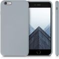 kwmobile TPU Silicone Case Compatible with Apple iPhone 6 Plus / 6S Plus - Soft Flexible Rubber Protective Cover - Grey. 