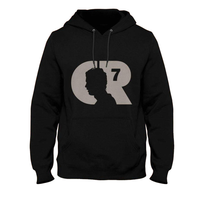 Black Cr7 Hoodies For Men