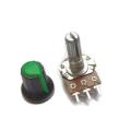 1K Ohm Potentiometer variable resistor with knob. 