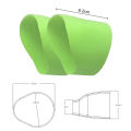 Mosbeha Football Shoe Lace Cover Colorful Silicone Soccer Cleat Lace Bands for Youth Sports Accessory for Football Baseball Shoes Easy to Use Shoelace Covers Buyers' Favorite Hidden Lace Football Shoe Cover. 