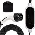Convitex Electric Car EV Charging Cable Type 2 for New Energy Vehicle with Adjustable Current 8 to 16A and Portable Bag 5M. 