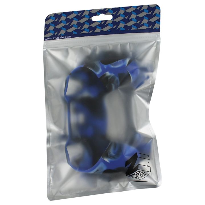 Sony%20Playstation%204%20PS4%20Controller%20Protective%20Silicone%20Case%20Skin%20Covers%20(Blue+Red+Black)%20-%20Image%205