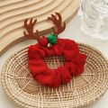Plush Cute For Girls Cloth Bat Spider Antler Christmas Elastic Hair Bands Women Hair Rope Ponytail Holder Flannel Scrunchies. 