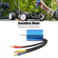 Brushless Motor, Waterproof Motor 4 Pole for 1/18 Car. 