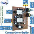 TEA2025 2.1 Channel 6W+6W+10W Audio Amplifier Board. 
