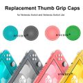2 pcs Replacement Thumb Stick Grip Cap for Nintendo Switch NS Lite Joy Con JoyCon Joystick 3D Analog Silicone Cover. 