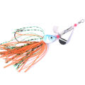 MeterMall 14cm Fishing Lure 5 Color Heart-shaped Rotating Sequins Fishing Bait Suitable For Freshwater Saltwater. 
