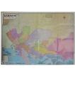 Karachi Map size 28inch x 40inch. 