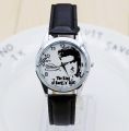 Elvis Presley Wrist Watches Men Activities Quartz Watch Elegant Leather Watch. 