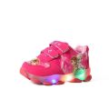 HUIYUAN Frozen flashing light shoes LED light Aisha girls light up princess shoes. 