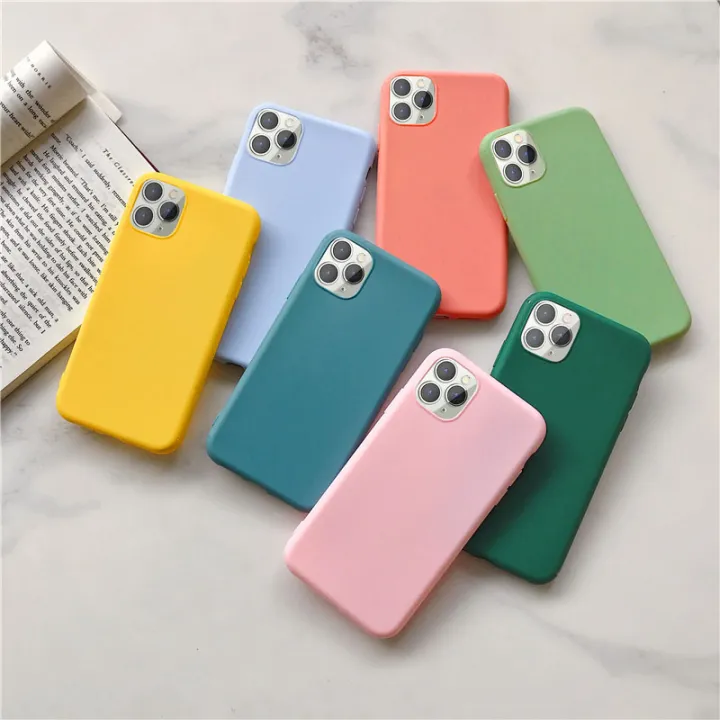 Taoyunxi%20Candy%20Colors%20Case%20iPhone%2011%2012%20Pro%20Max%206%207%20Plus%20XR%20XS%20XS%20MAX%20SE%202020%20Liquid%20Silcone%20Phone%20Case%20-%20Image%203
