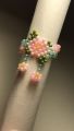 Beaded rings in different cute design butterfly,strawberry, heart, circle of flowers and in rabbit design. 