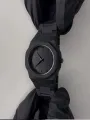 Black Arabic Aura Watch For Men – Elegant Design, Arabic Numerals, Premium Quartz Movement ✅. 