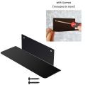 Wall Mount Floating Kitchen Accessories Storage Shelf Rack Organiser. 
