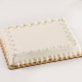 6 INCH WHITE SQUARE CAKE BASE/ BOARD SQUARE BASE PACK OF 10. 