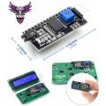 IIC/I2C/TWI Serial interface board For 16x2 LCD. 