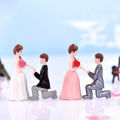 Wedding Couple Ornament Romantic Marriage Proposal Lover Valentine's Day Ornament. 