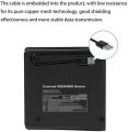 USB Pop-up Mobile External DVD-RW Portable Drive ODD External DVD Drive ROM Player Writer for Windows Linux Mac 9.5MM New Replacement Parts (Color : Black). 