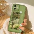 Luxury Vintage Art Print Transparent Phone Case For iPhone 13 12 11 Pro Xs Max X Xr 7 8 Plus Se2 Shockproof Soft Silicone Cover. 