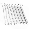 Hegar Dilator Set 8 Pcs Hegar Sounds Double End Gynecology Use In Vaginal Dilators Gynecological Surgery, Cervical Dilation, Obstetrics, Diagnostic. 