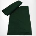 Plain Pashmina Shawl -  Dark Green. 