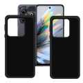 ZTE Blade V60 Smart 4G Soft Silicone Black TPU Cover Camera Bump Protection Phone Protective Shock Proof Back Cover For ZTE Nubia V60 Smart. 