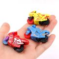 Pull Back Mini Bike For Kids Birthday Party Toys Transparent Inertial Broken-Resistant Best Mini Bike Set For Boys Or Girls. 