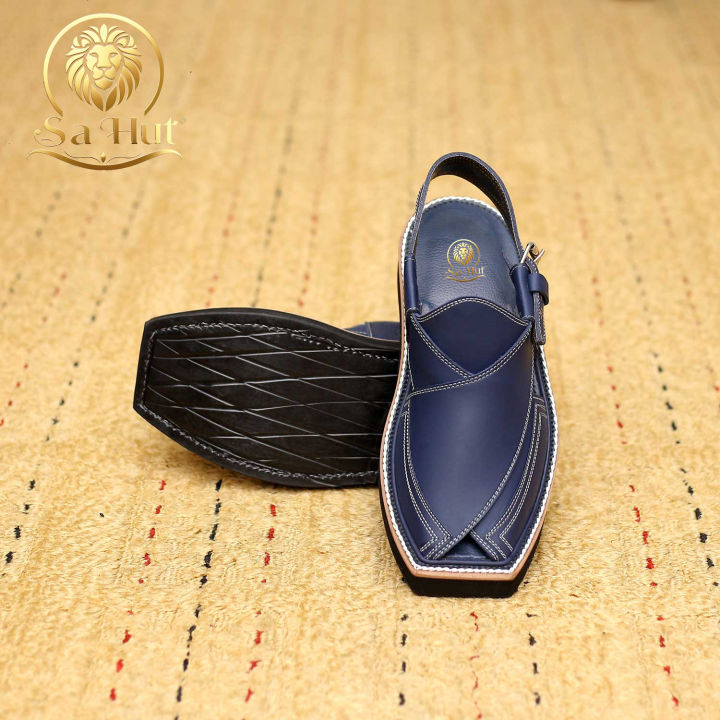 Kaptaan%20Navy%20Blue%20Peshawari%20Chappal%20%E2%80%93Captain%20shoes%20Ultimate%20Handmade%20Leather%20Sandals%20for%20Men%20%7C%20Traditional%20Comfort%20Meets%20Modern%20Style%20%7C%20Perfect%20for%20Formal,%20Casual,%20and%20Ethnic%20Wear%20Shoes%20(elite%20peshawri%20chappal)%20Khankhel%20brand%20-%20Image%208