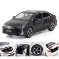 Toyota Corolla Altis Grande Die Cast Scale Model Car - 6 inches - Black. 