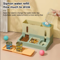 Pet Automatic Food & Water Dispenser - For Long Term Supply for Cats & Dogs. 