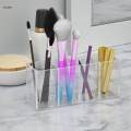 Eyeliner Display Case Tabletop Accessories for Makeup Brush Organizer. 