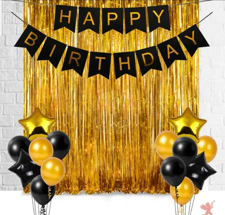 17Pcs%20Happy%20Birthday%20Golden%20Foil%20Curtain,%20Banner%20And%20Balloons%20Decoration%20Items%20Combo%20For%20Birthday%20Party%20Supplies%20-%20Image%204
