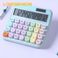 Large Button Calculator Large Display Solar-powered Calculator for Office Supplies 12-digit Desktop Calculator with Big Buttons Dual Power Source Everyday Use Calculator. 