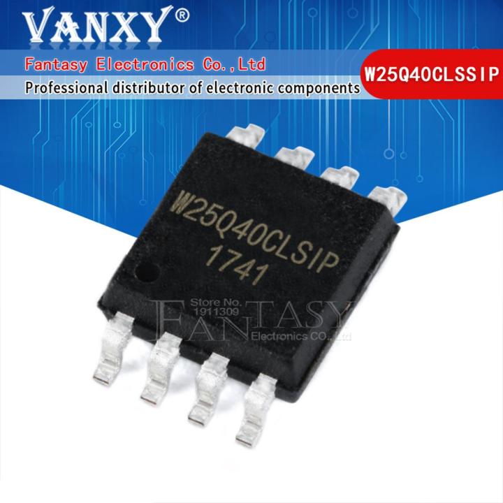 10pcs W25Q40CLSSIP SOP W25Q40CLSIP 25Q40CLSIP SOP8 W25Q40CLSSIG W25Q40CVSSIG 2.3V-3.6V SOP-8