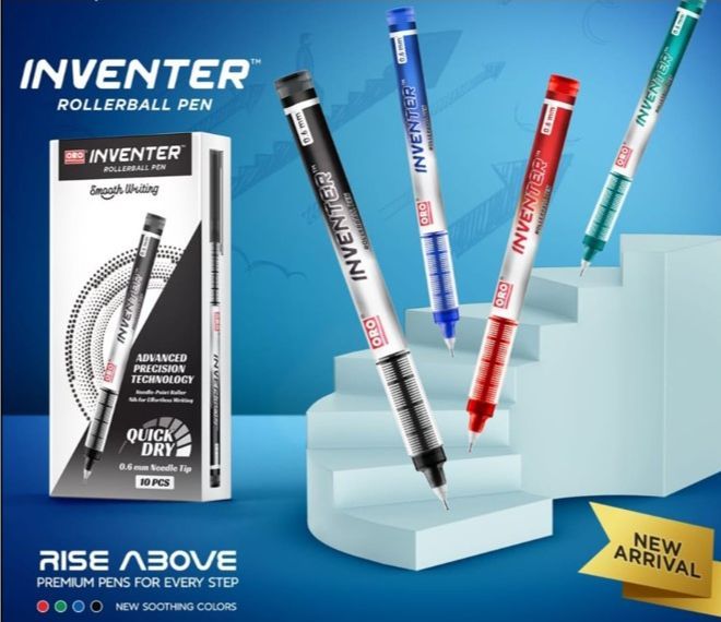 ORO Inventer Rollerball Pen (Black & Blue) | Daraz.pk