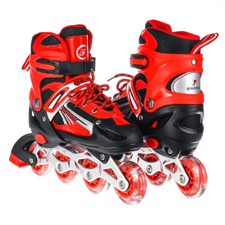 inline skates shoes for boys and girls adjustable