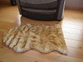 Faux Sheepskin Rug Sheep Foot Door Mat Rug 24inch x 33inch ( Multi color). 