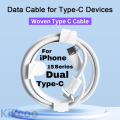 Iphon 15 Cable,15 Pro iphone 15 Pro Max Charger Cable USB C to USB C Connector Cable For Macbook ipad Cable | USB-C PD Charging Cable | Fast Charging Cable for iPhone type C to Type C Connector Cable for iPhone | Compatible for iPhone 15 15 Pro 15 Pro Max. 