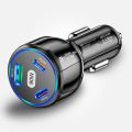 90W Car Charger USB Type C PD Car Phone Adapter Quick Charge 3.0 For iPhone 14 Pro Huawei Xiaomi Samsung S22 Ultra Fast Charging. 