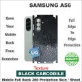 Samsung A56 5G full Back 360 Protection skin wrap / protection sheet with camera and 4 sides protection top quality. 
